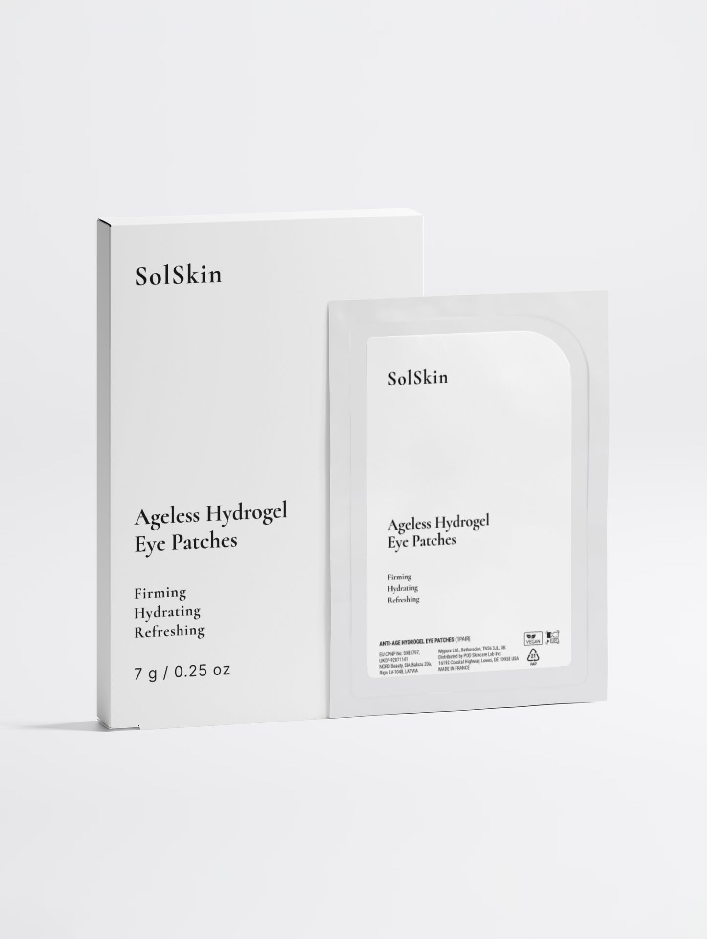 SolSkin Ageless Hydrogel Eye Patches
