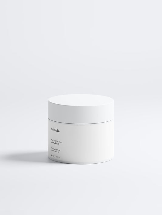 SolSkin Clay Mask for Pores and Blackheads